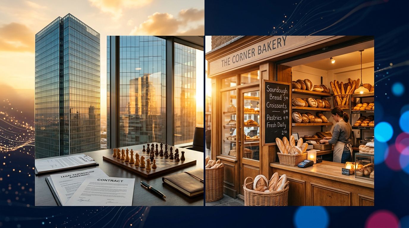 On one side, the legal battles of tech giants — on the other, AI's concrete impact on local small businesses