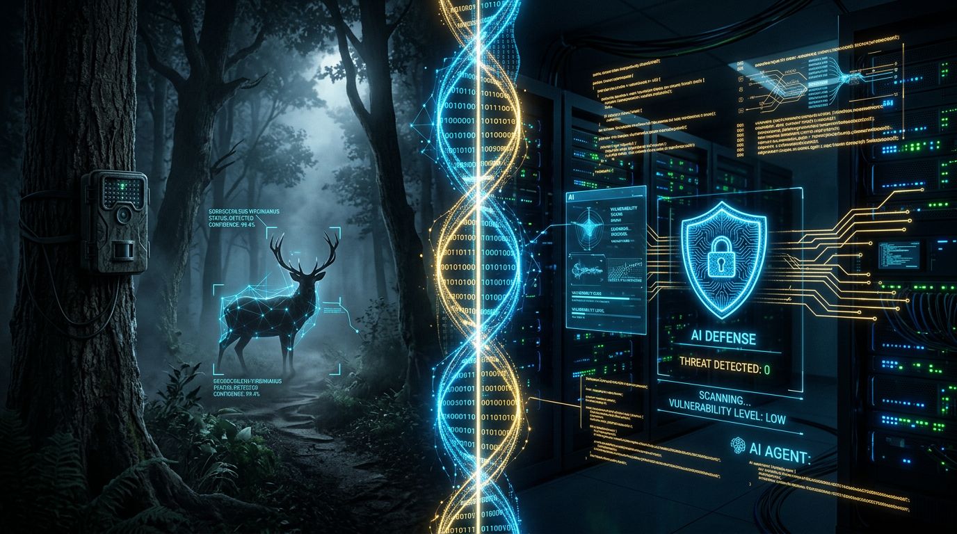 The AI That Protects: From Wildlife to Your Digital Infrastructure